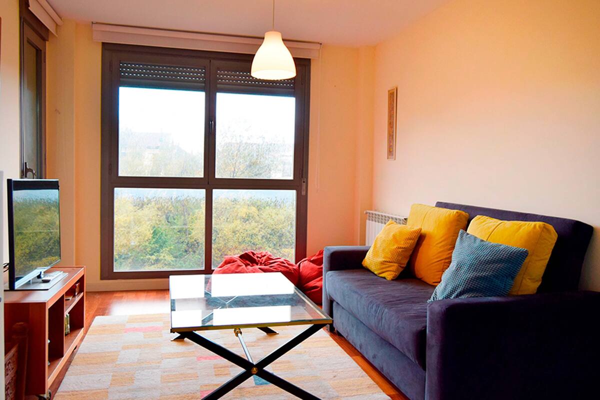 Basic Apartment | Living area | Flat-screen TV