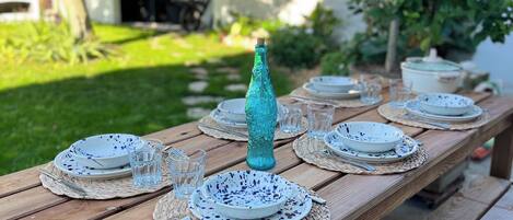 Udendørs spisemuligheder