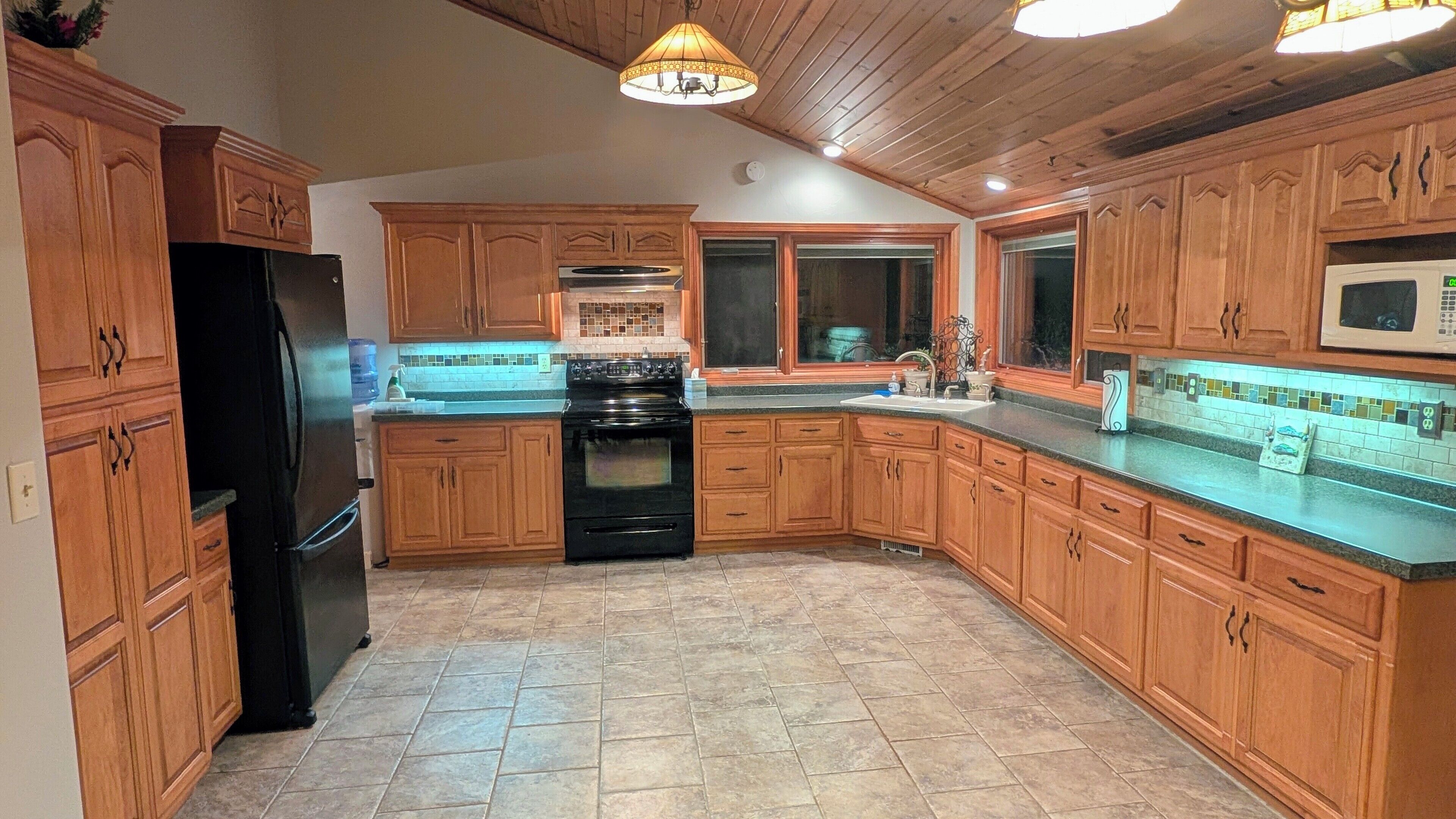 Microwave, oven, stovetop