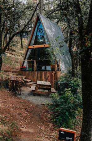 Fassade der Unterkunft