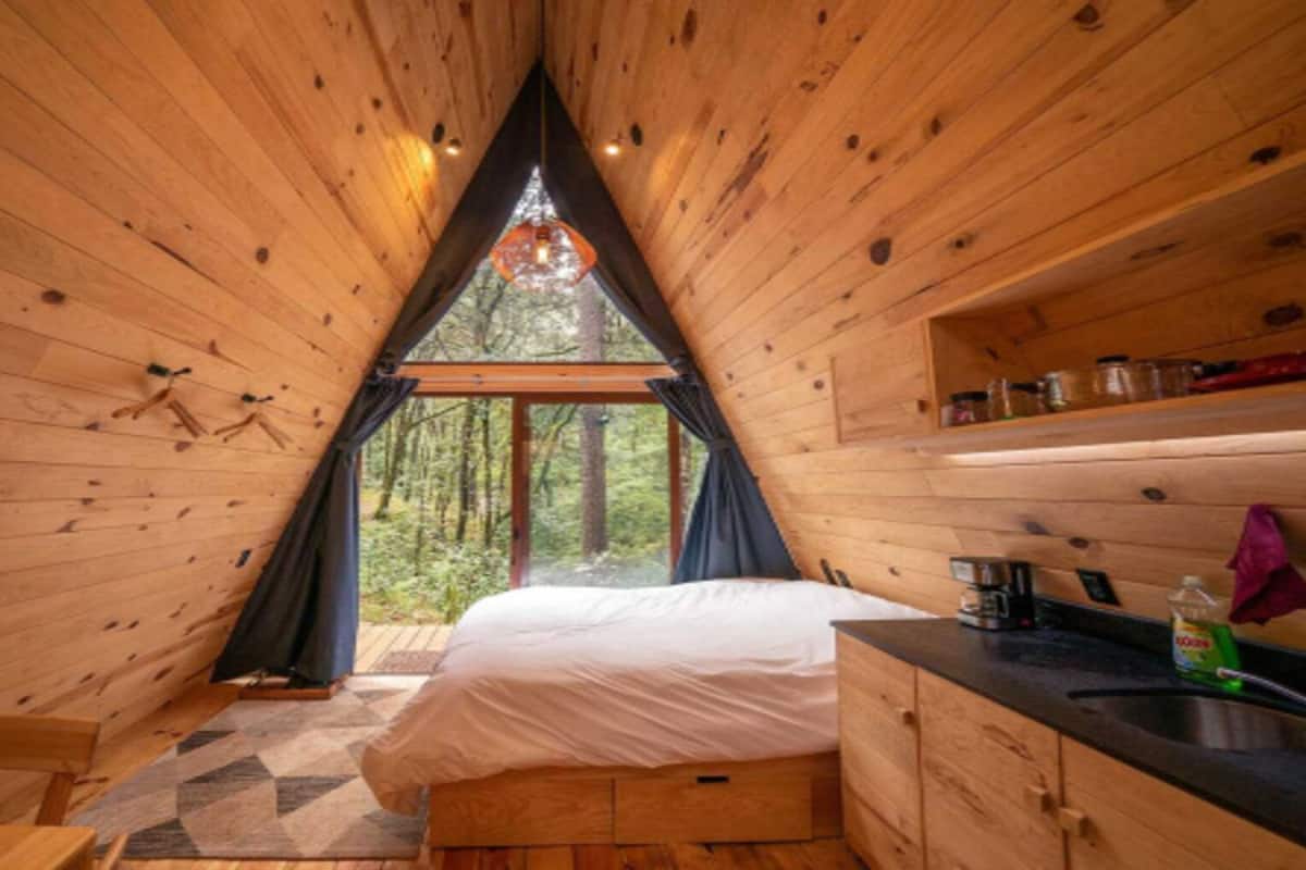 Holzhütte, Bergblick | Laptopgeeigneter Arbeitsplatz, Bügeleisen/Bügelbrett, kostenloses WLAN