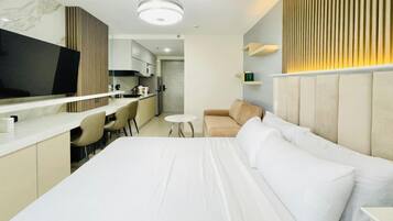 Ferros/tábuas de passar roupa, roupa de cama