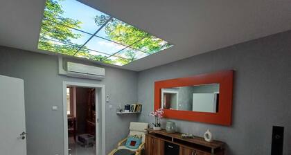 Kwé Vanie" house in town center, quiet for family relaxation