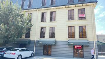 Voorkant van accommodatie