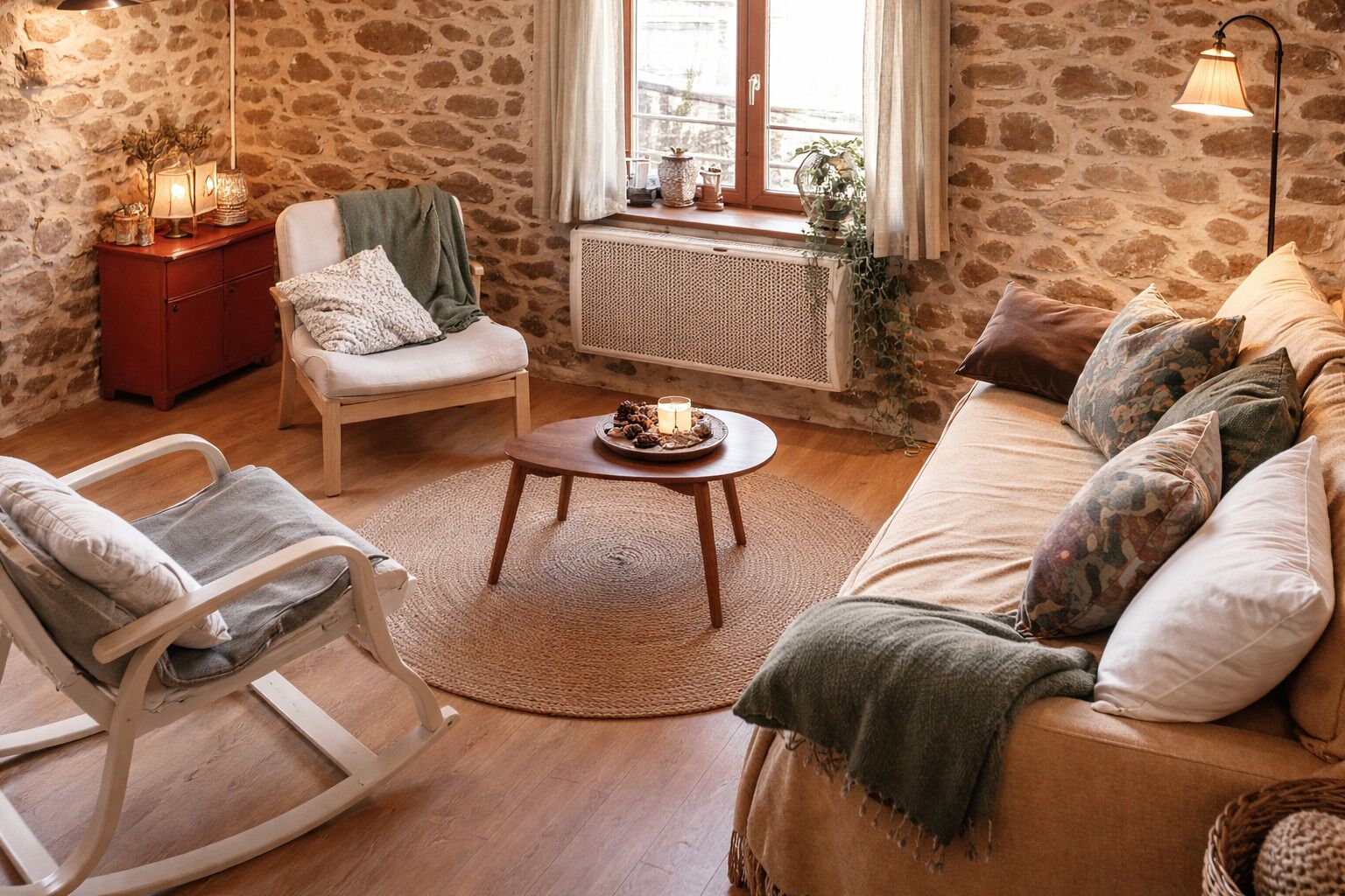 Smart TV, foosball, table tennis