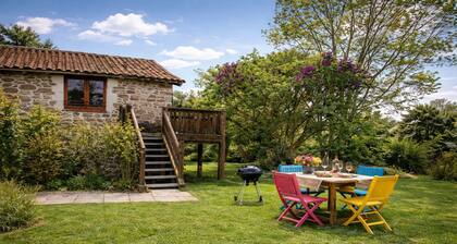 Gite Rouchechouart heated swimming pool 1of3 Tranquille Vienne Gites in Charente