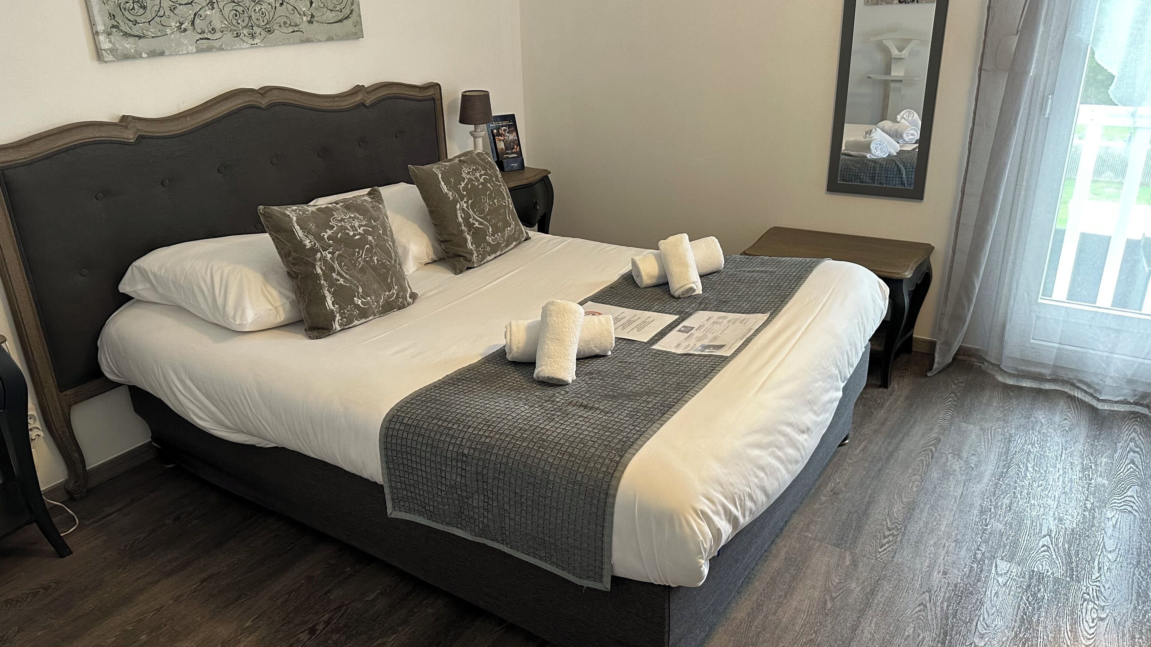 Superior Double Room, Balcony, Pool View | Minibar, desk, laptop workspace, travel crib