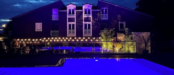 Majoituspaikan julkisivu