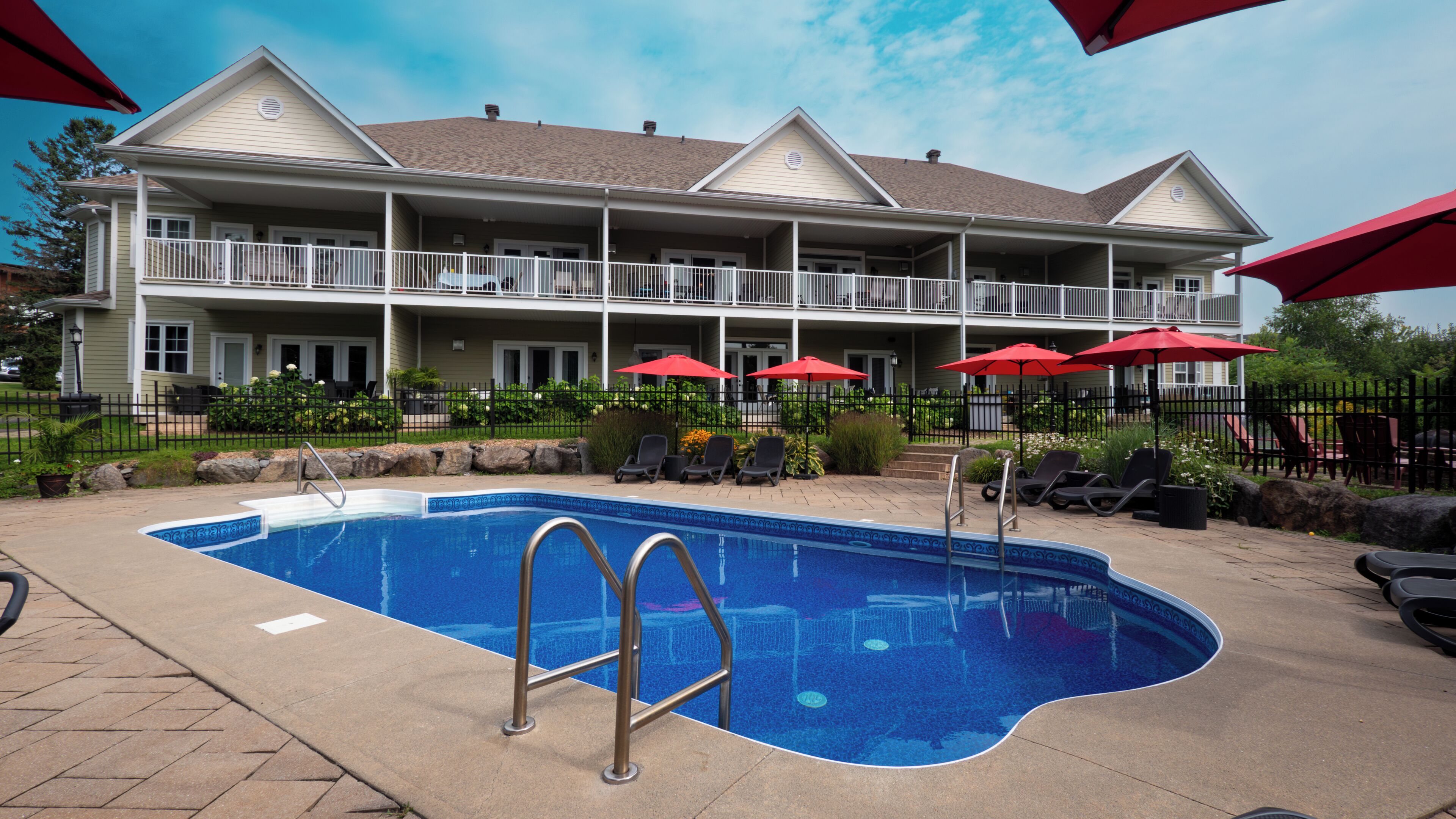 Seasonal outdoor pool