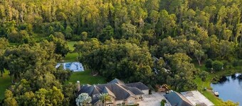 Lakefront 12BR Estate | Pool, Games, Weddings