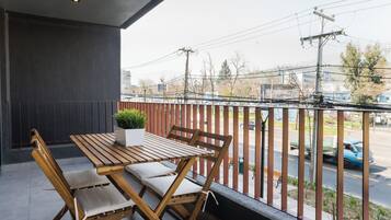 Familjelägenhet - icke-rökare - balkong | Terrass/Patio