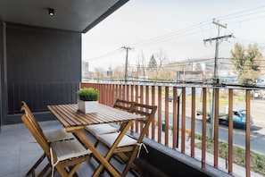 Familjelägenhet - icke-rökare - balkong | Terrass/Patio