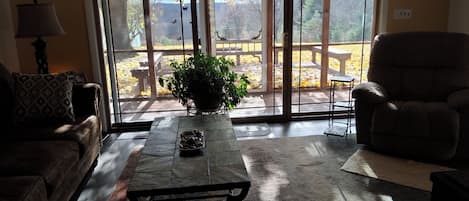 TV connectée, cheminée