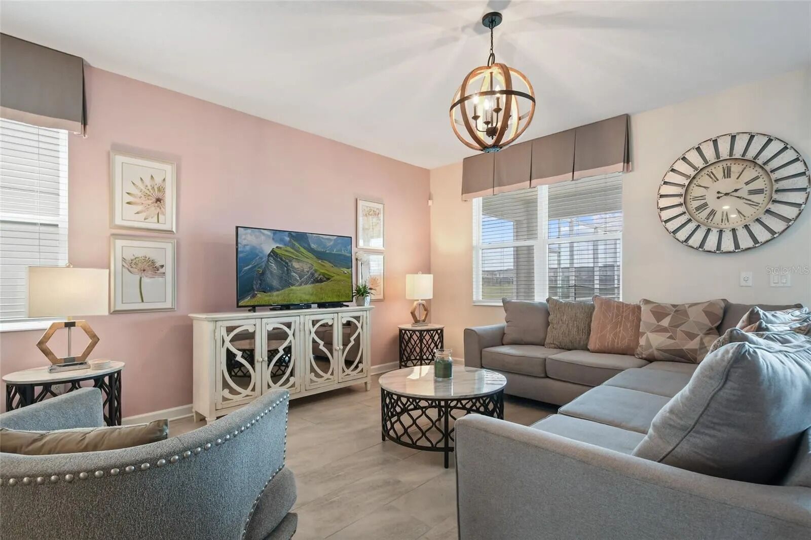 Smart TV, table football, books