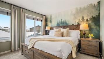 3 camere, una scrivania, ferro/asse da stiro, culla da viaggio