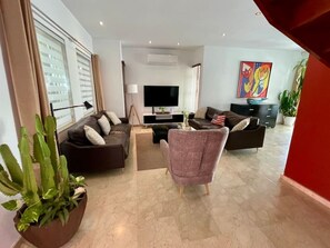 TV, stereo - Top location 2 Villas 28 guests and 2 large pools (Noord)