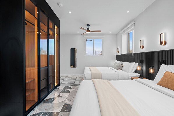 尊荣套房, 2 间卧室 | 免费 WiFi、床单