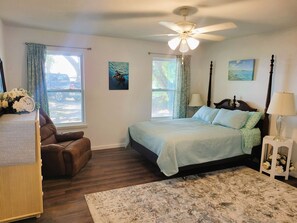 5 bedrooms, iron/ironing board, travel crib, WiFi