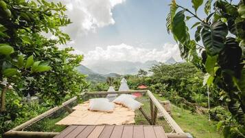 Tent, Patio, Courtyard View
