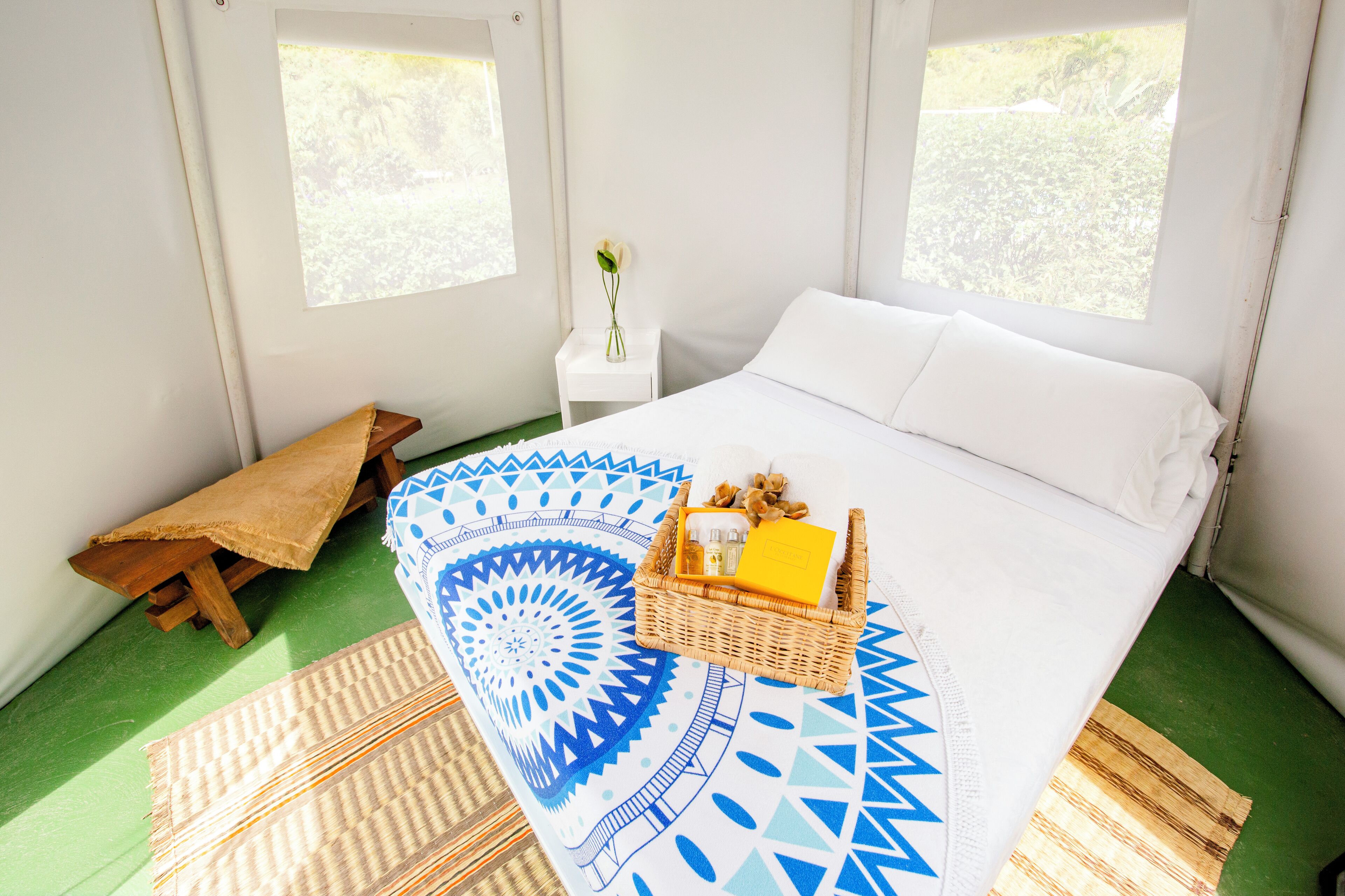 Telt, terrasse, bakgårdsutsikt | Minibar, individuelt dekorert, skrivebord og wi-fi (inkludert)