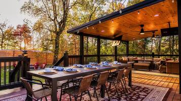 Opções para refeição ao ar livre