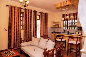 Living area - Endalo Studio — Cozy Escape (Nairobi)