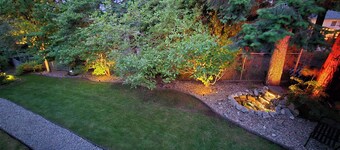 Work or play, relax in your own private hot tub or kick back and watch a movie!