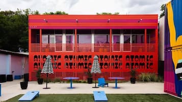 Overnatningsstedets område