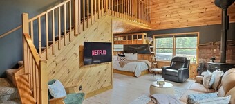 Cabin in Ellicottville, Fire Place & Hot Tub