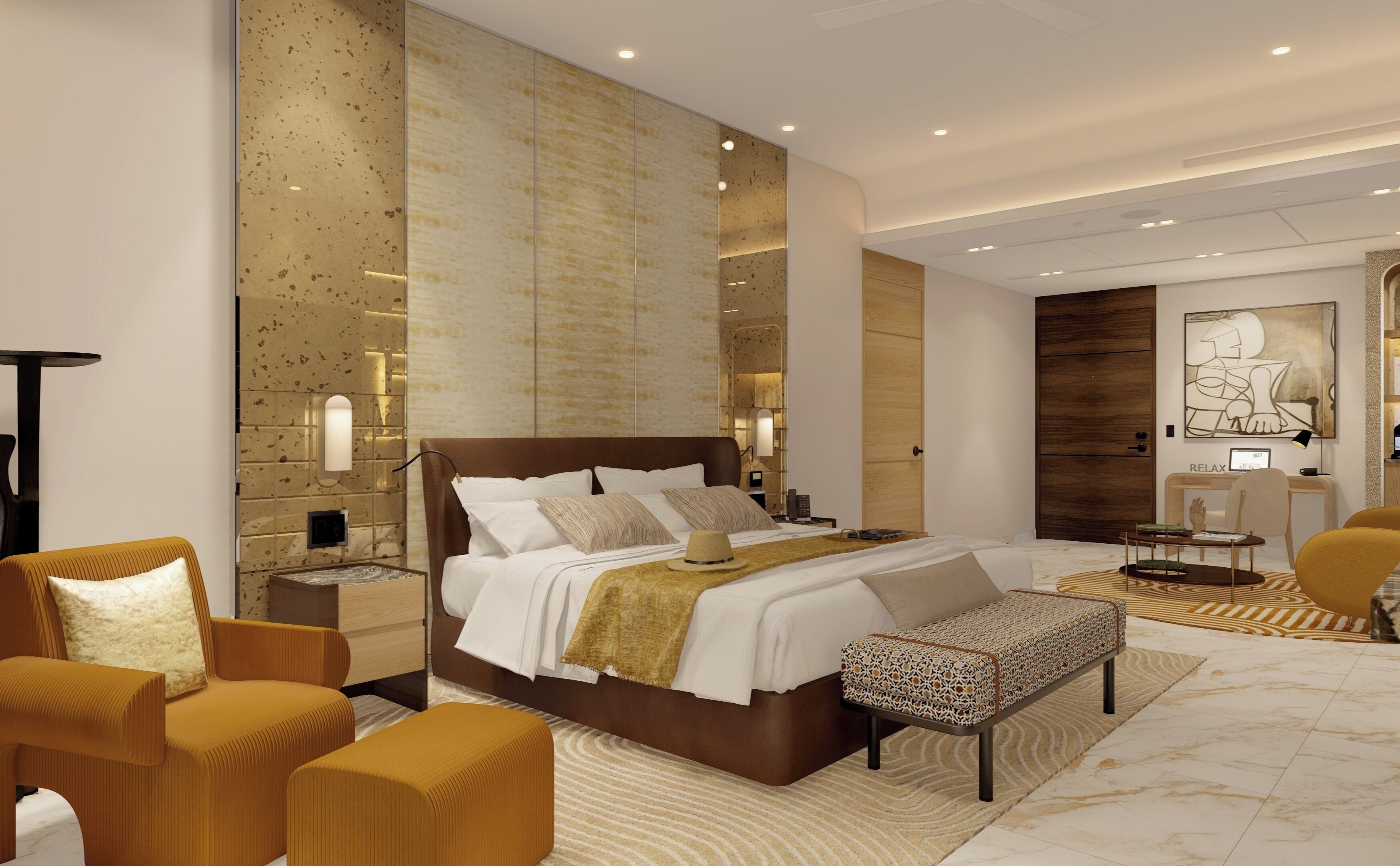 In-room safe, desk, laptop workspace, blackout drapes