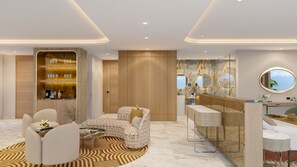 Two Bedroom Skyline Penthouse | Living area - Garza Blanca Sanctuary All Inclusive (Puerto Vallarta)