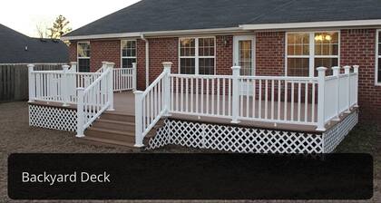 4-bedroom house in wonderful Grovetown 17 min from Augusta National Masters Golf
