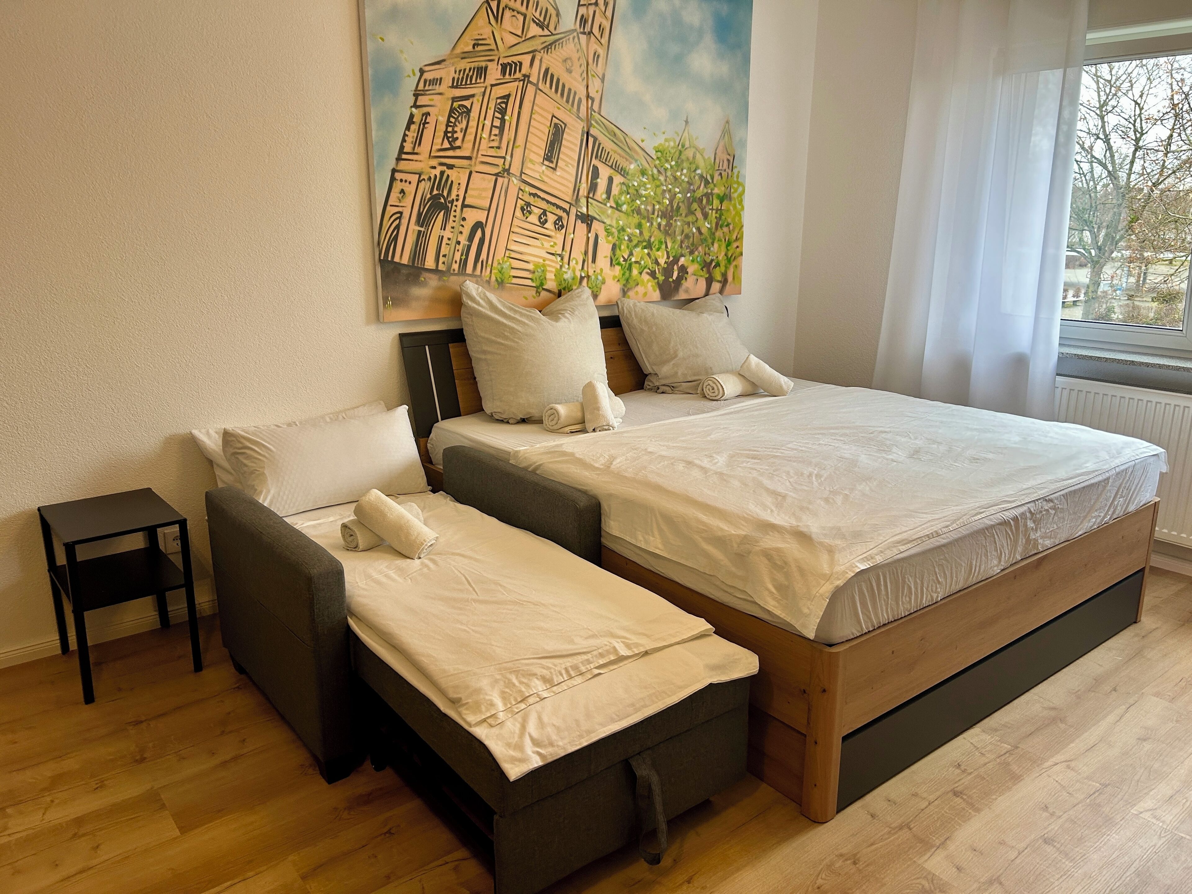 1 Schlafzimmer, Bettwäsche