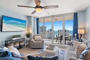Condo, Multiple Beds (St. Lucia 1202) | Living area - St. Lucia 1202 (Destin)