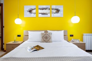 1 غرفة نوم ومكواة/لوح كي وواي فاي وملاءات أسرّة