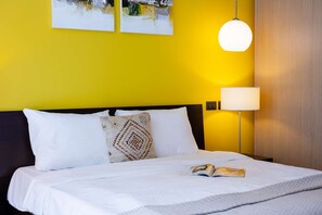 1 habitación, tabla de planchar con plancha, wifi y ropa de cama 