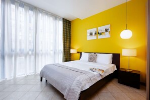 1 habitación, tabla de planchar con plancha, wifi y ropa de cama 