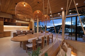 Dining - senti top luxury villa, serenity, comfort,and completly different experience.... (Santa Teresa)