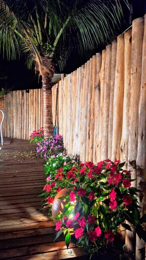 Enceinte de l’hébergement