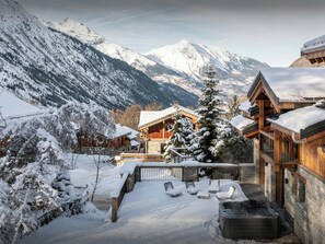 Property grounds - Chalet Fango - Splendid modern chalet with sauna and hot tub - OVO Network (Les Belleville)