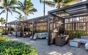 Terrace/patio - Christmas in Maui at Hilton condo (Kihei)