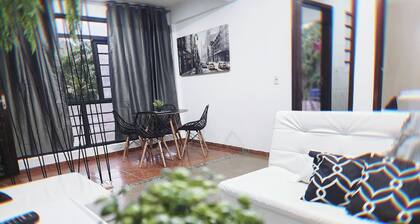 Manhattan Flat in Chalé do Riacho - 5 minutes from the center of Penedo, RJ