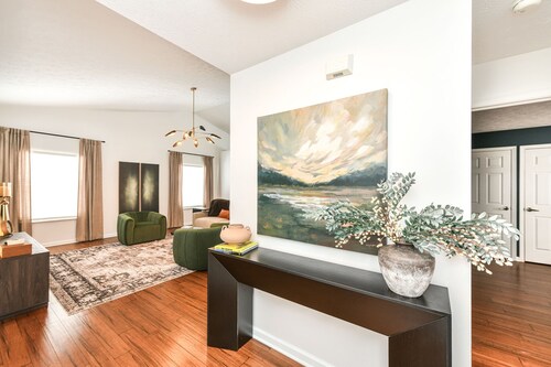 Stylish 3BR near Fishers & Noblesville Venues