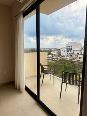 Superior-Apartment, 1 Schlafzimmer, Balkon, Stadtblick