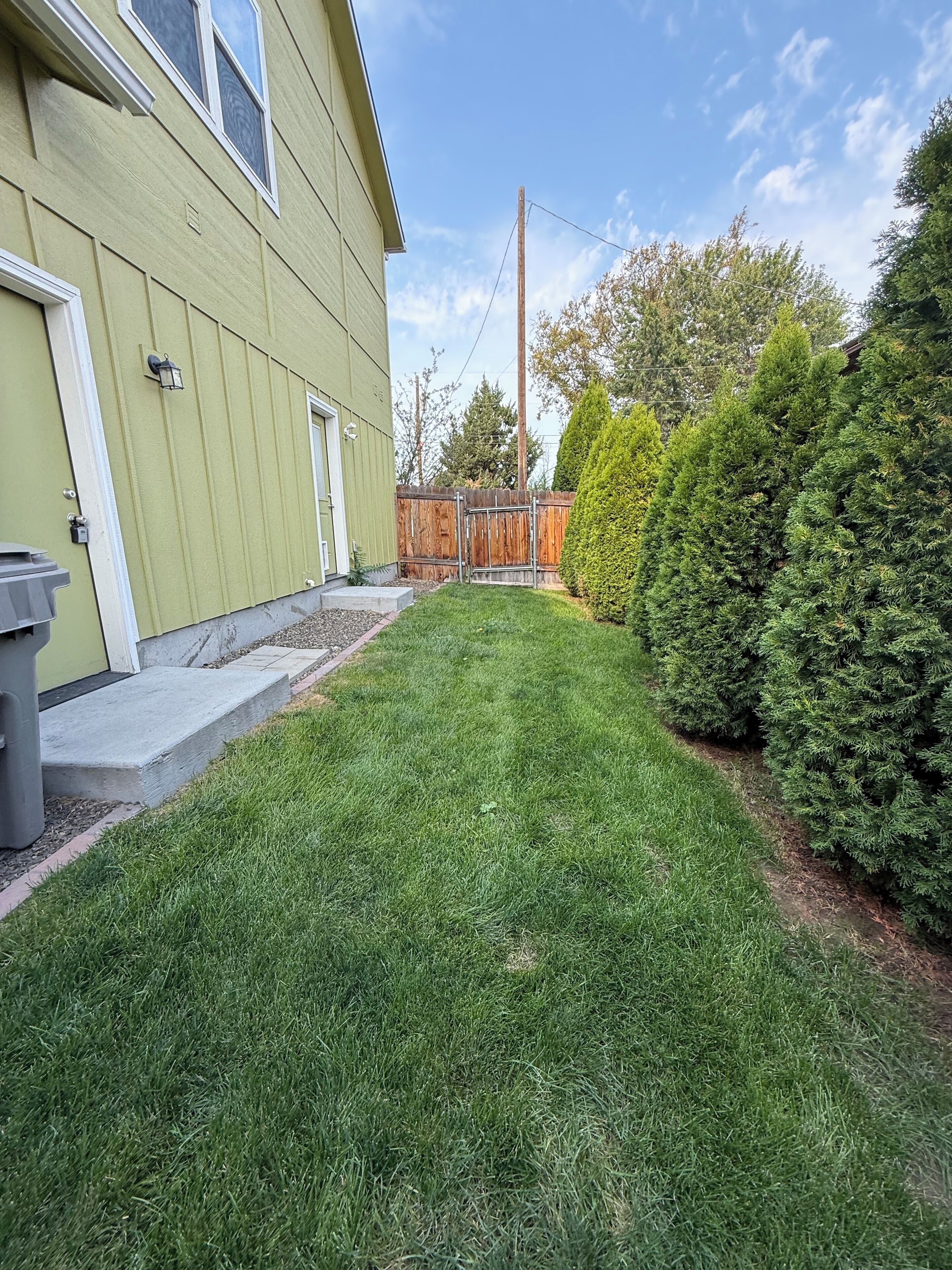 Enceinte de l’hébergement