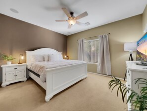 3 dormitorios, tabla de planchar con plancha, wifi gratis y ropa de cama