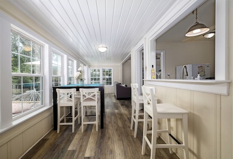 Dining. Dog-Friendly Lakeside Escape w/ Hammock & Fire Pit