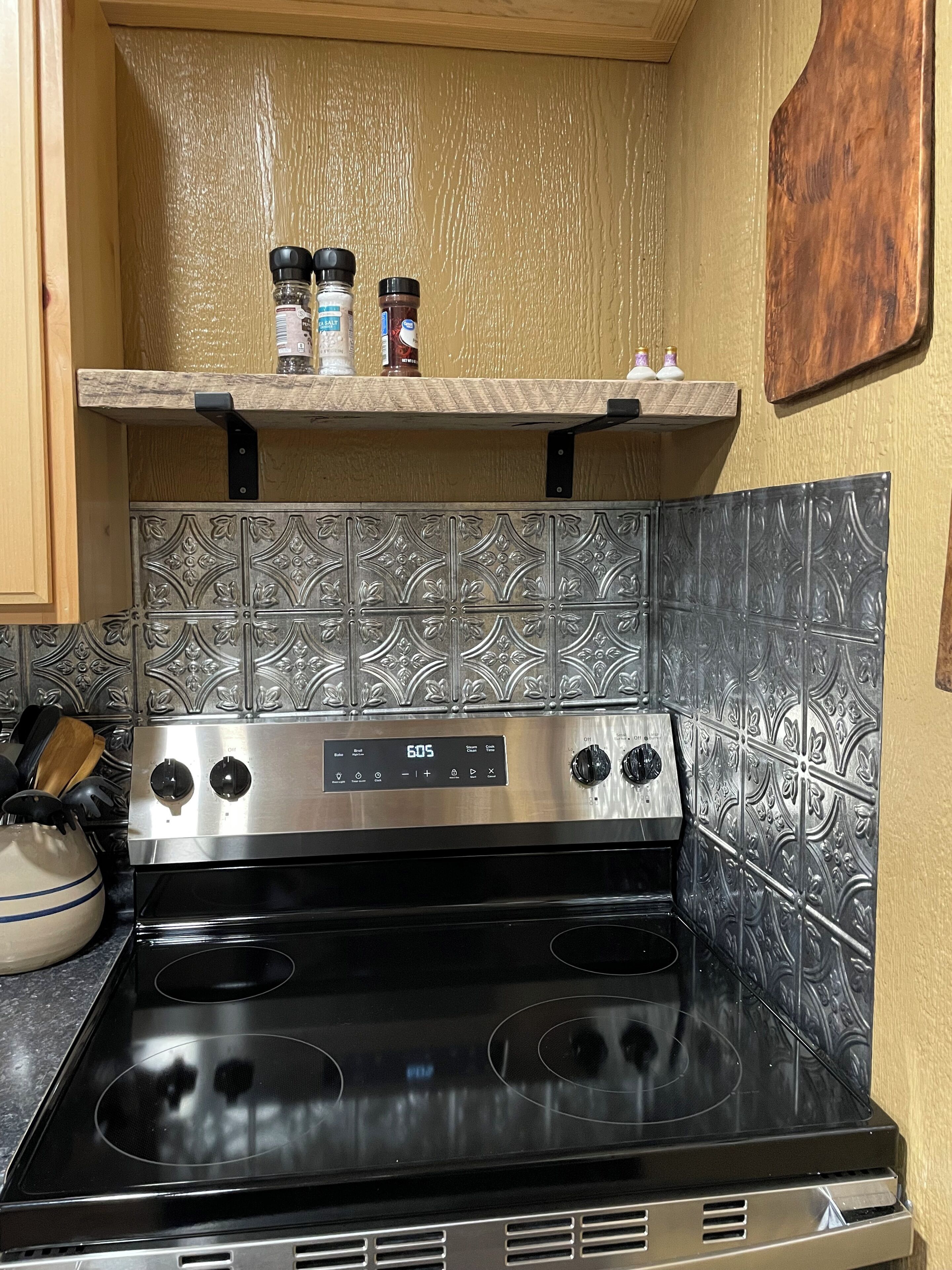 Microwave, oven, stovetop