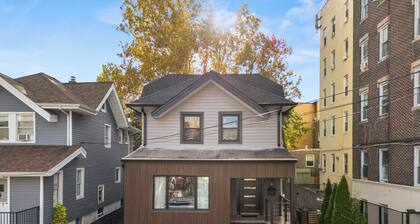 Modern Full Holiday Home 5BR/3BR 10 Mins NYC Patio Yard & Parking