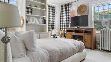 5 soverom, strykejern/-brett, wi-fi og sengetøy